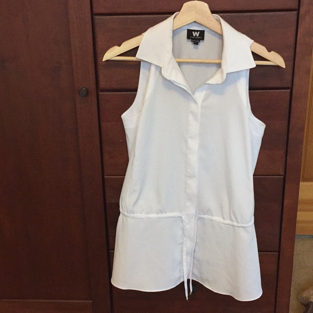 W by Worth sleeveless blouse, worn once